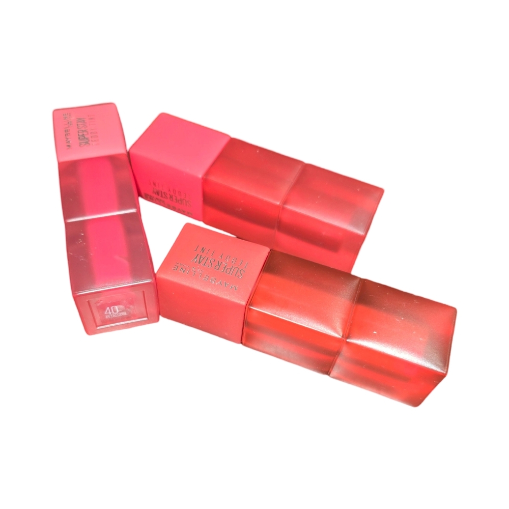 Maybelline Set of 3 Matte Lip Tints NEW Set#3